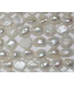 Perla barocca 13-15mm. (Trapano 2.5mm) Filetto 37cm.-Ref. 5649