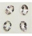 Lot Faceted Oval Morganite 7x5mm.- (4 Pieces)- Item: 209LO