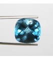 Swiss Topaz Faceted Square 15mm. (19ct.) - Item.7852