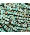 African Turquoise Round Beads 2mm.-Strand 40cm.-Item.7604