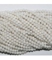 White Agate Round Beads 2mm.- Strand 40 cm.-Item.6929