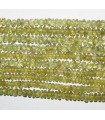 Crysoberyl Graduated Faceted Rondelle  2x1 - 5x3mm.-Strand 40cm.-Item.7293