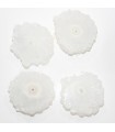 Cabujon Cuarzo Solar Redondo Irregular Plano 18-19mm. (4 Piezas) - Ref.1677CB