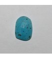 Pendentif Opale Bleue Opale à Facettes 17x12mm.Env.