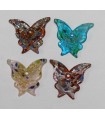 Schmetterling Murano Glas 36x28mm.Approx.-Ref. 2430