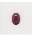Sfaccettato ovale rubino 6.5x5.5mm (1.4 ct).-Ref: 862MG